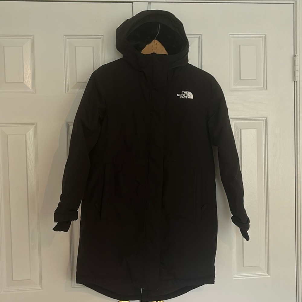 The North Face Dry Vent 600 Black Winter Coat Size L 14/16